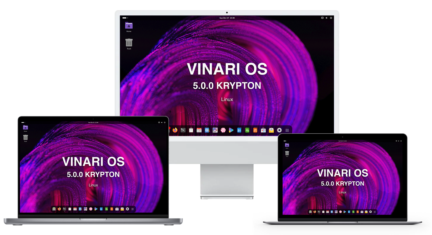 Vinari OS 5.0.0 KRYPTON