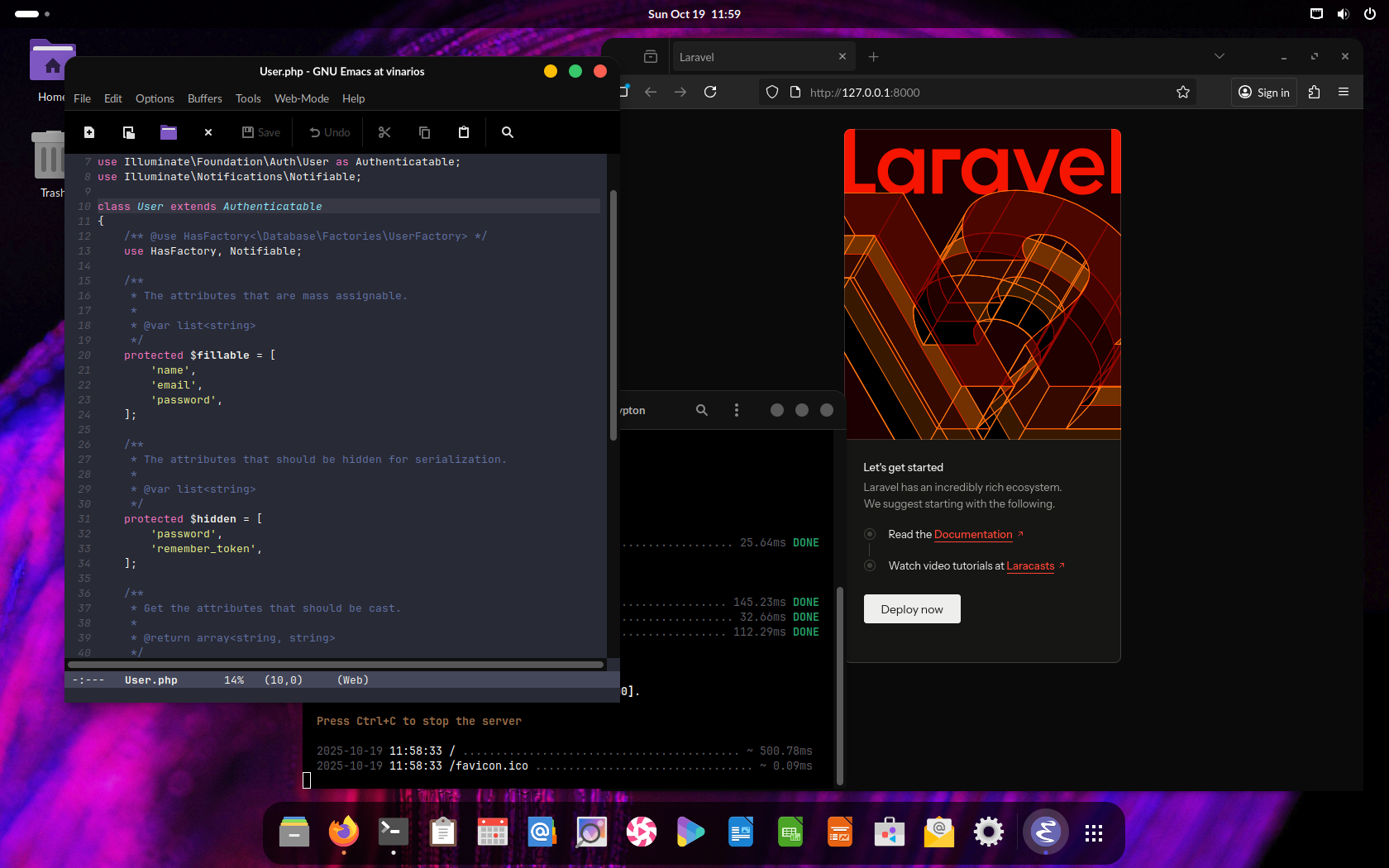Development work
